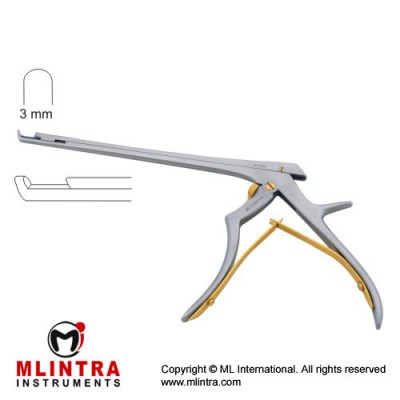 Ferris-Smith Kerrison Punch Detachable Model - 40° Forward Up Cutting Stainless Steel, 20 cm - 8" Bite Size 3 mm